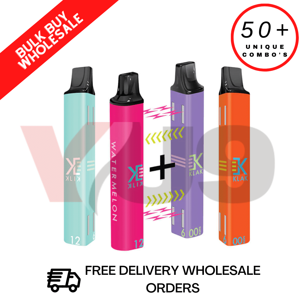 klick klack vape Ibear Digital Box 12K Puffs Disposable Vape
