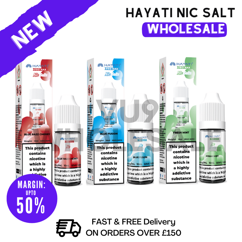 Hayati Pro Max Nic Salt Box Of 10 | Bulk Buy