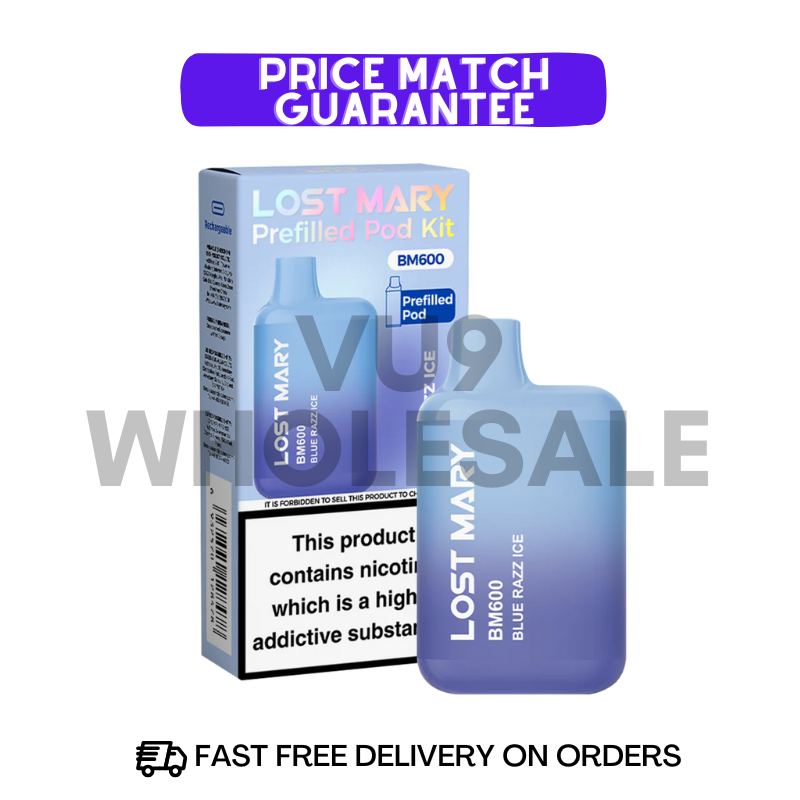 LOST MARY BM600 PREFILLED POD KIT (BAN PROOF 2025) VU9 Wholesale Store LOST MARY BM600 PREFILLED POD KIT (BAN PROOF 2025) VU9 Wholesale Store