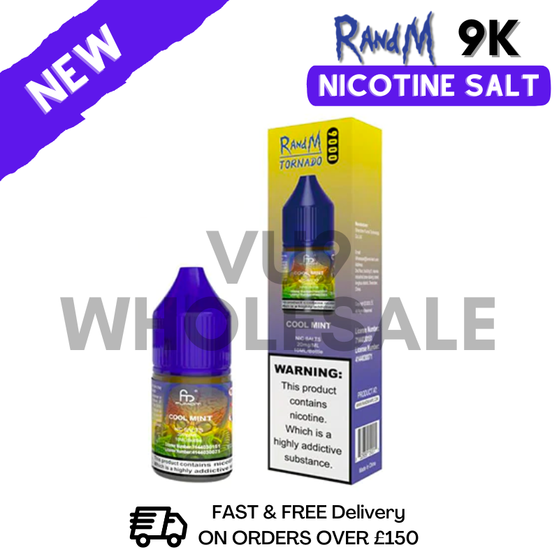 RandM 9000 Tornado Nic Salts Bulk / Wholesale Pack Of 10 - 20mg