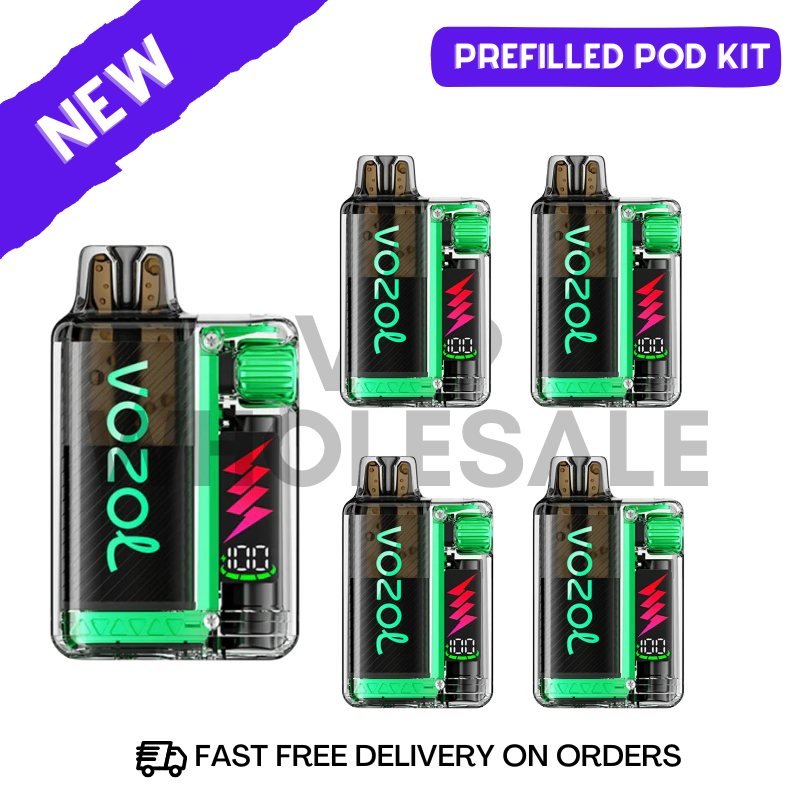 Wholesale Watermelon Ice Vozol 10K Vista Plug Box Of 5