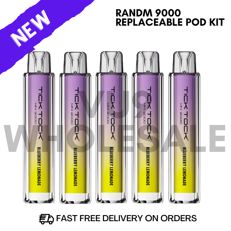 Blueberry Lemonade Tick Tock 2000 Pack of 5