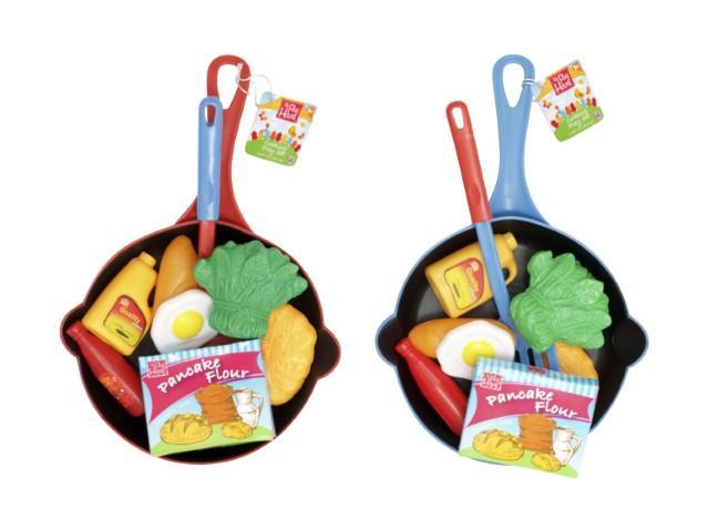 Kitchen Play House Kids Cooking Pan Set With Accessories Boys/Girls 9831 (Parcel Rate)