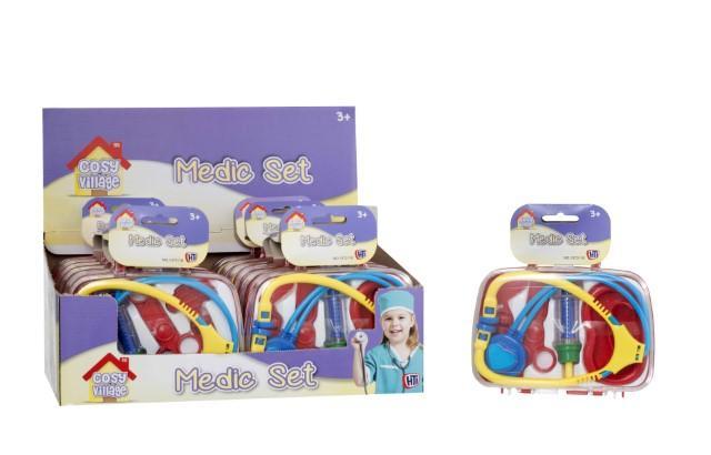 Childrens Medic Set Boys Girls Medical Case Full Set 11611 (Parcel Rate)