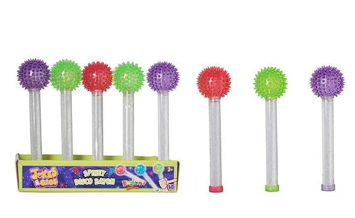 Jokes and Gags Childrens Playing Spikey Wand Disco Baton 3201 (Parcel Rate)