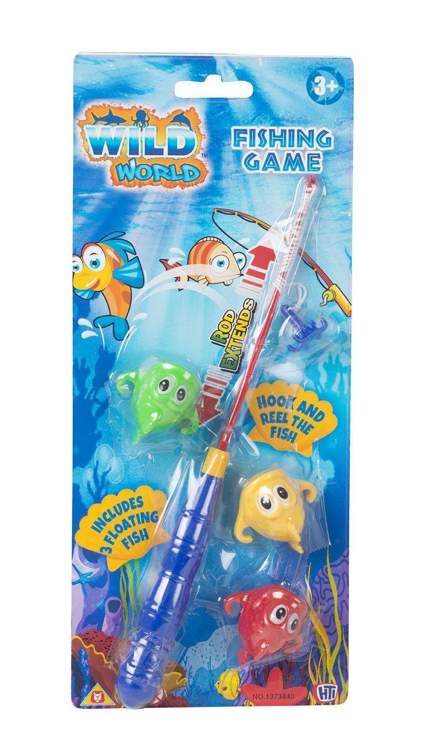 Wild World Fishing Game Fun Kids Playing Indoor 440 (Parcel Rate)
