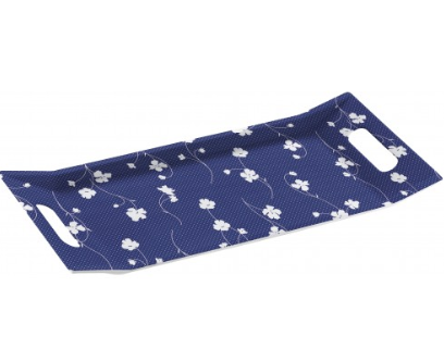Melamine Gondol Rectangle Tray 37 x 17cm Assorted Designs Random Sent ALB2110 (Parcel Rate)