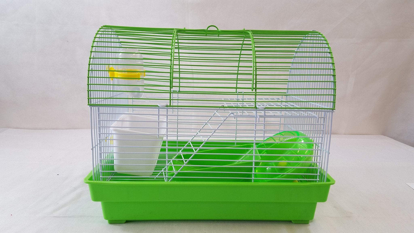 Indoor Small Pet Mouse Cage with Handle Plastic Assorted Colours 0082 (Parcel Rate)