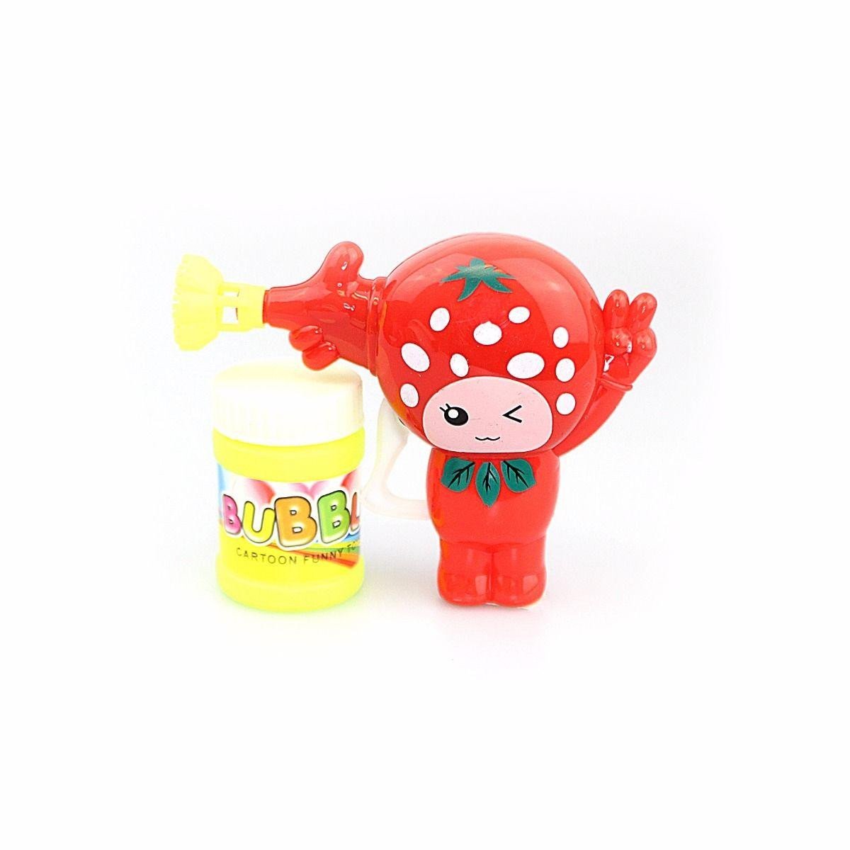 Kids Cartoon Bubble Gun Soapy Liquid Toy Outdoors 4556 (Parcel Rate)