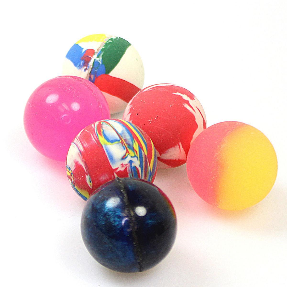 3 x High Bounce Bouncy Balls Vibrant Colours Frosty & Shimmer Shine Party Bag 5126 (Parcel Rate)