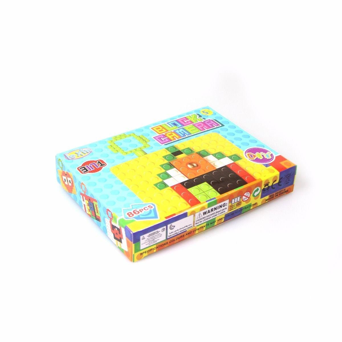 86 Pcs 3 In 1 Building Block Camera Build Toy Camera Toys 4417 (Parcel Rate)