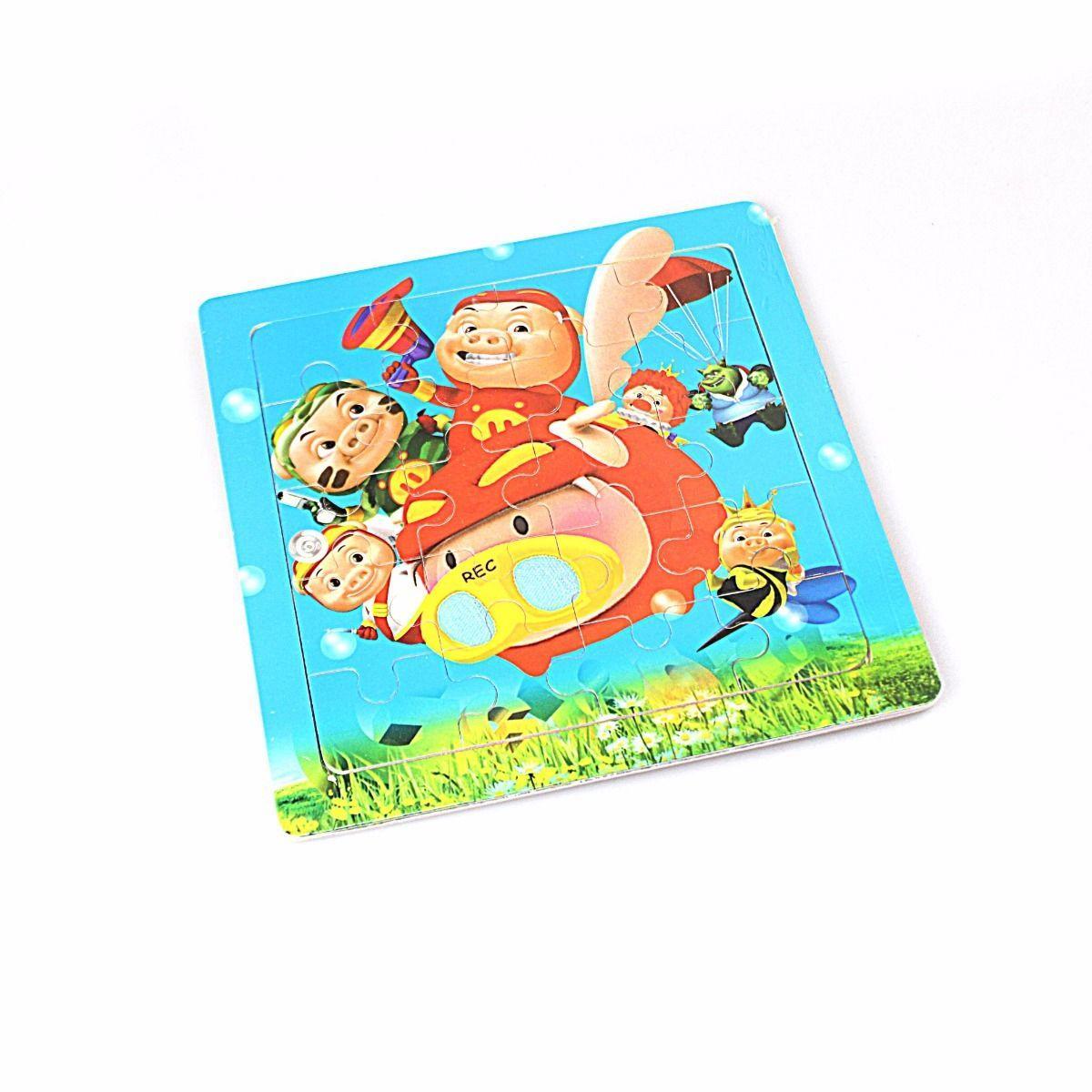 Childrens 5 Sets Of 20 Piece Mini Travel Jigsaw Puzzles Holiday Car Journey 1601 (Parcel Rate)