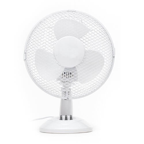 16" Inch White Table Fan F16T (Parcel Rate)