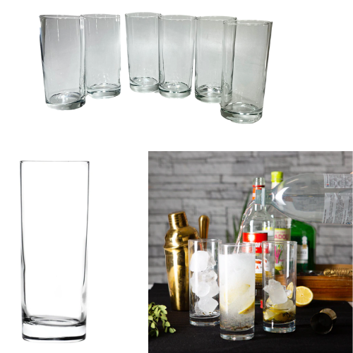 Pack Of 6 Glasses Home Kitchen PARADISE PAR295BB (Parcel Rate)
