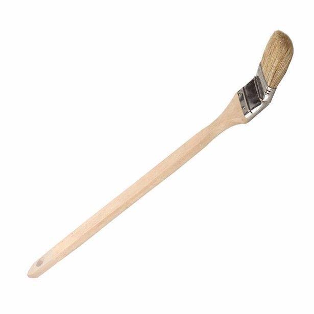 Wooden Long Handle Paint Brush Length Approx 40cm DIY 0902 (Parcel Rate)