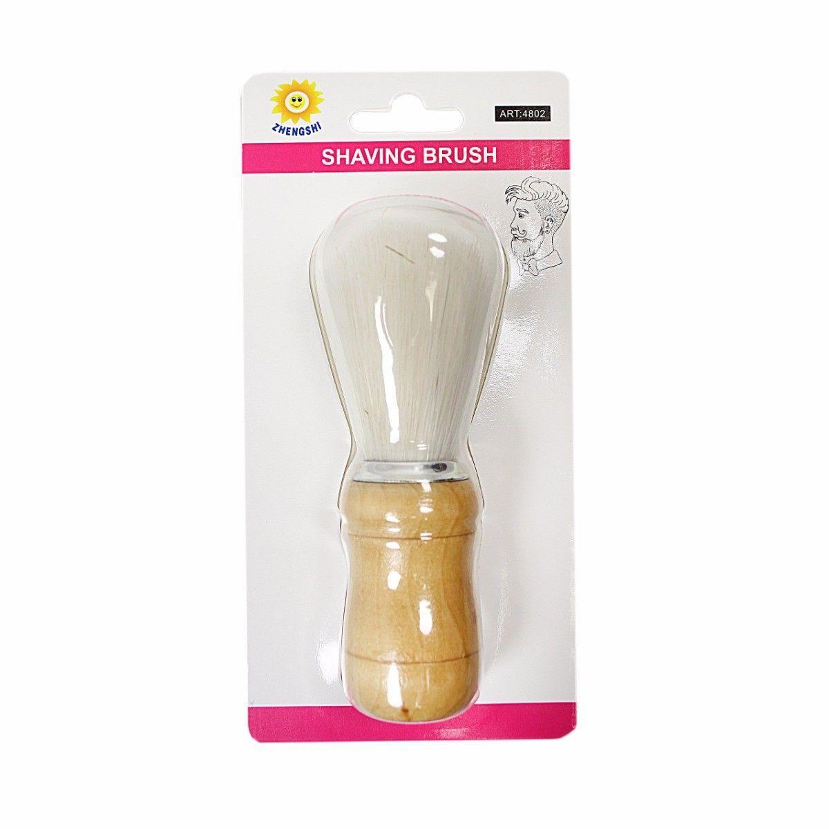 Badger Style Shaving Brush Wooden Handle Grooming Beauty 4802 (Parcel Rate)