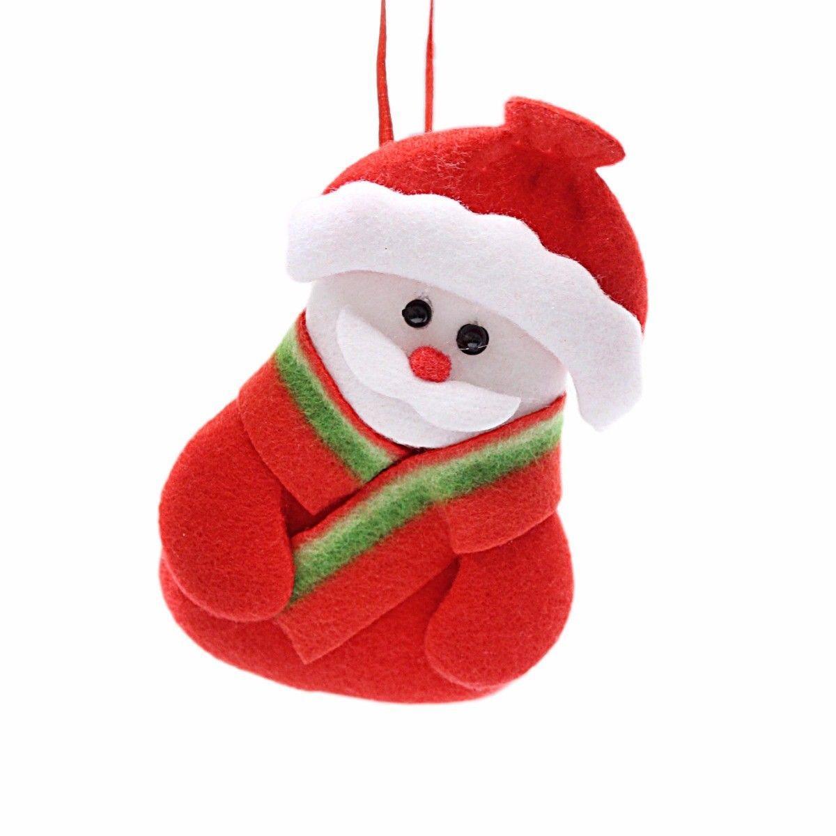 Christmas Hanging Felt Novelty Decorations Christmas Decoration 13cm 1452 (Large Letter Rate)