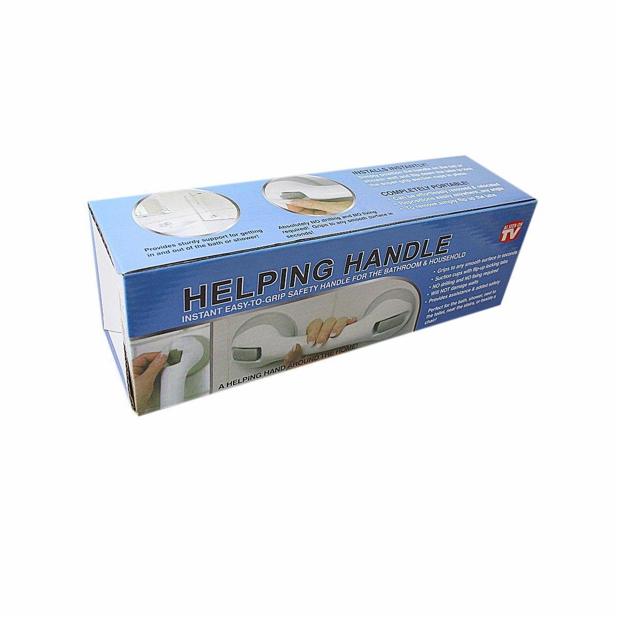 Helping Handle Easy To Grip Safety Handle For Bathroom & Household Mobility Gift 3697 (Parcel Rate)