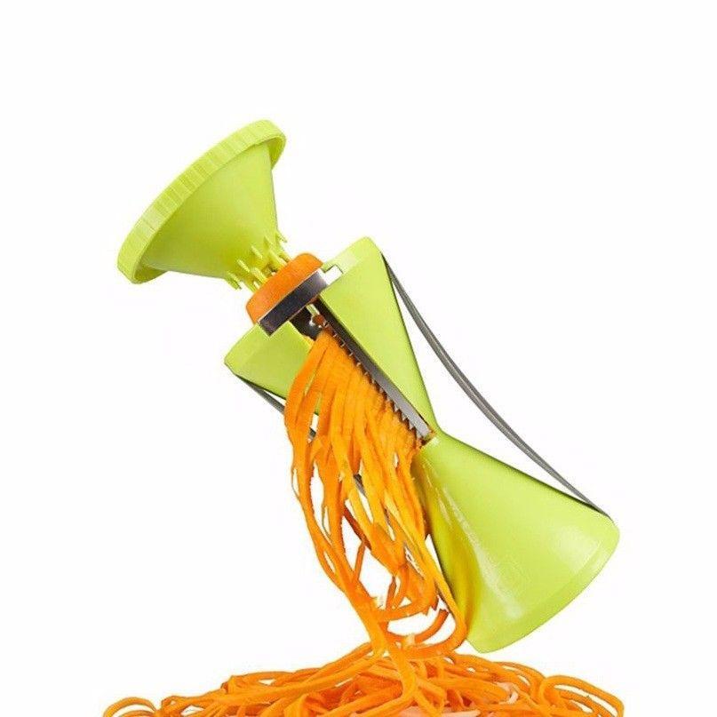 Spiral Slicer Cutter New Kitchen Tool Vegetable Fruit Spiralizer Twister Peeler 4305 (Parcel Rate)
