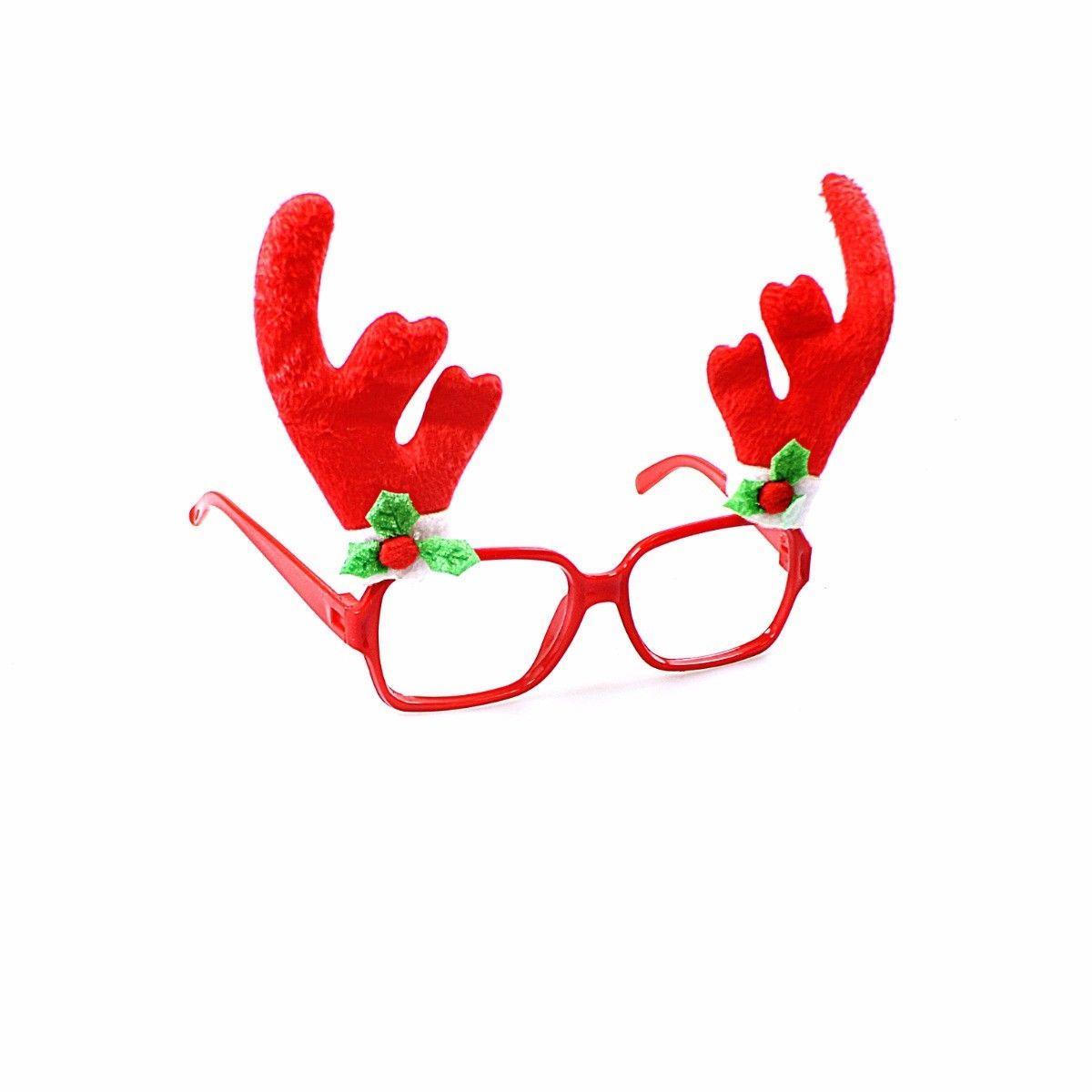 Fancy Novelty Christmas Fun Sun Glasses Suitable For All 14cm 4631 (Parcel Rate)