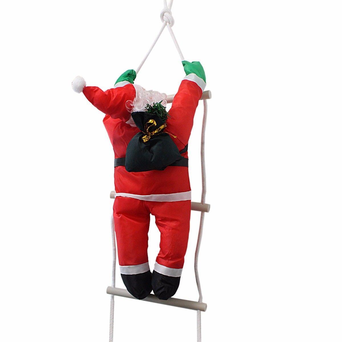 Climbing Santa With Rope Ladder, Suitable for Indoor and Outdoor 50 cm 1758 (Parcel Rate)