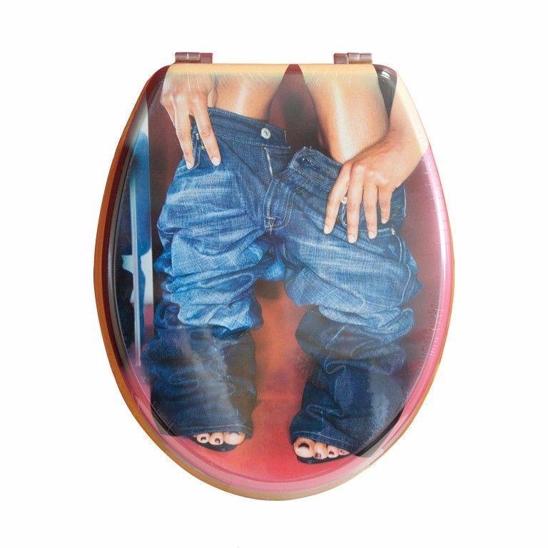 Novelty Aquatic Swan Toilet Seat Bathroom Easy Clean Toilet Rim 0779 (Parcel Rate)
