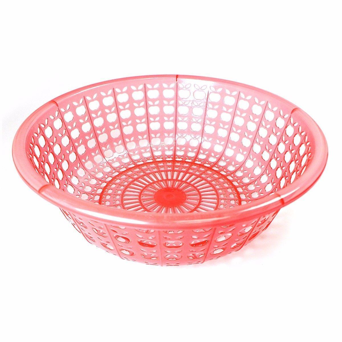 Plastic Colander Sieve & Vegetable Strainer Available In Various Colours Approx 50cm 3149 (Parcel Rate)