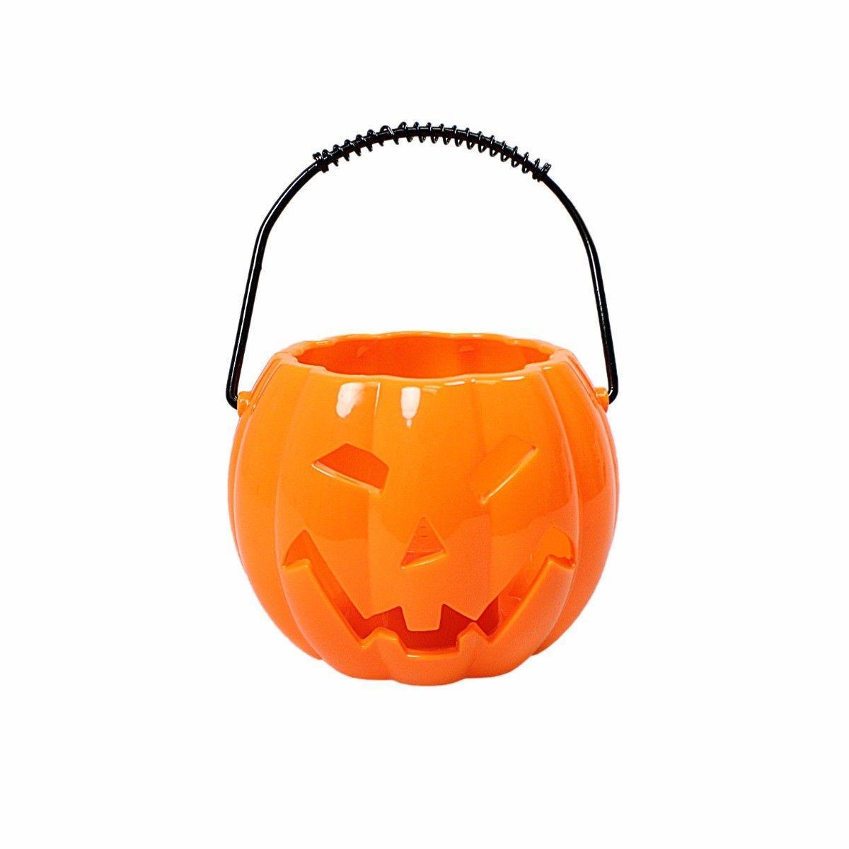 Halloween Special Light Up Pumpkin Basket With Sound And Light 4635 (Parcel Rate)