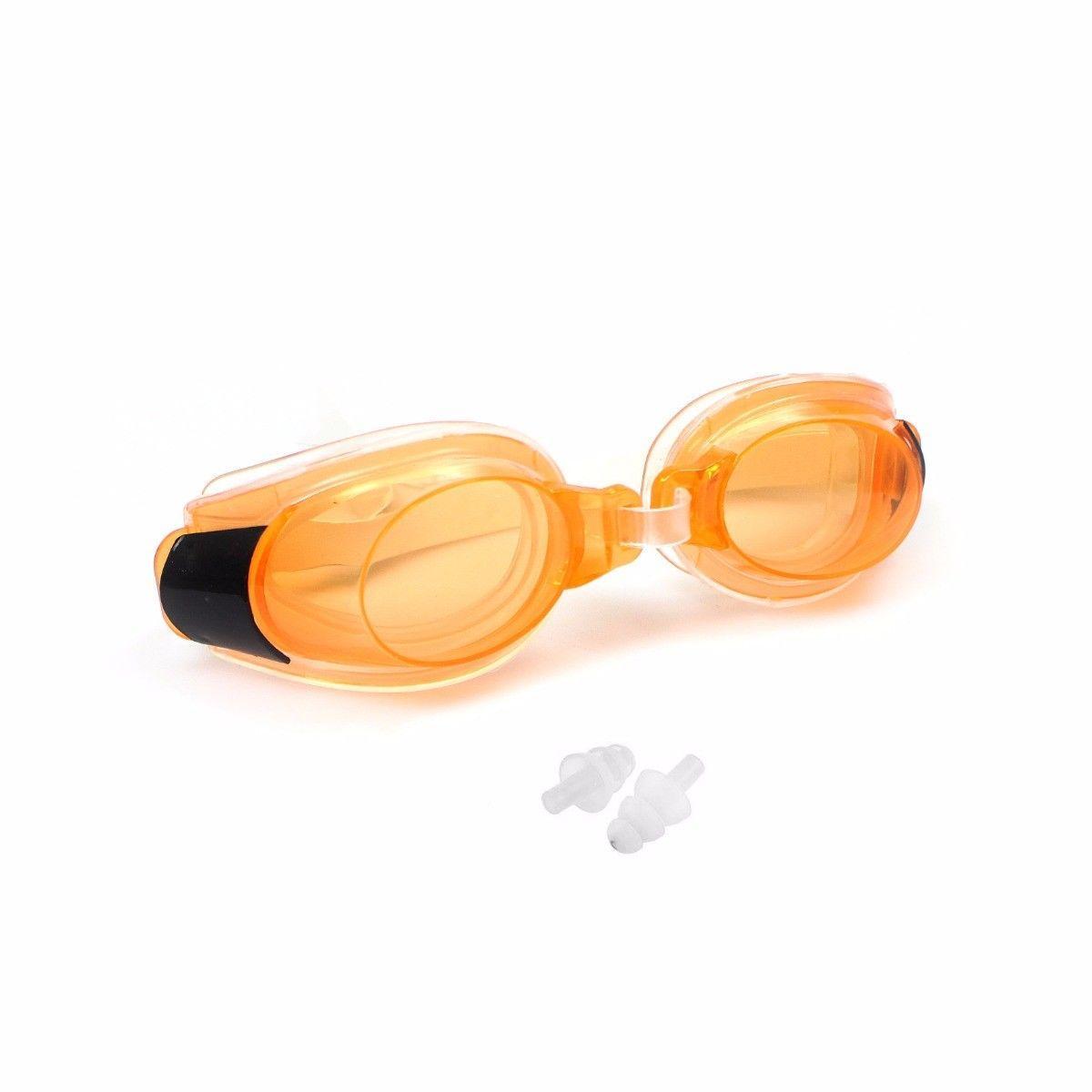 Stylish Comfortable Swimming Goggles In Assorted Colours With Nose Clip Outdoors 2140 (Large Letter Rate)
