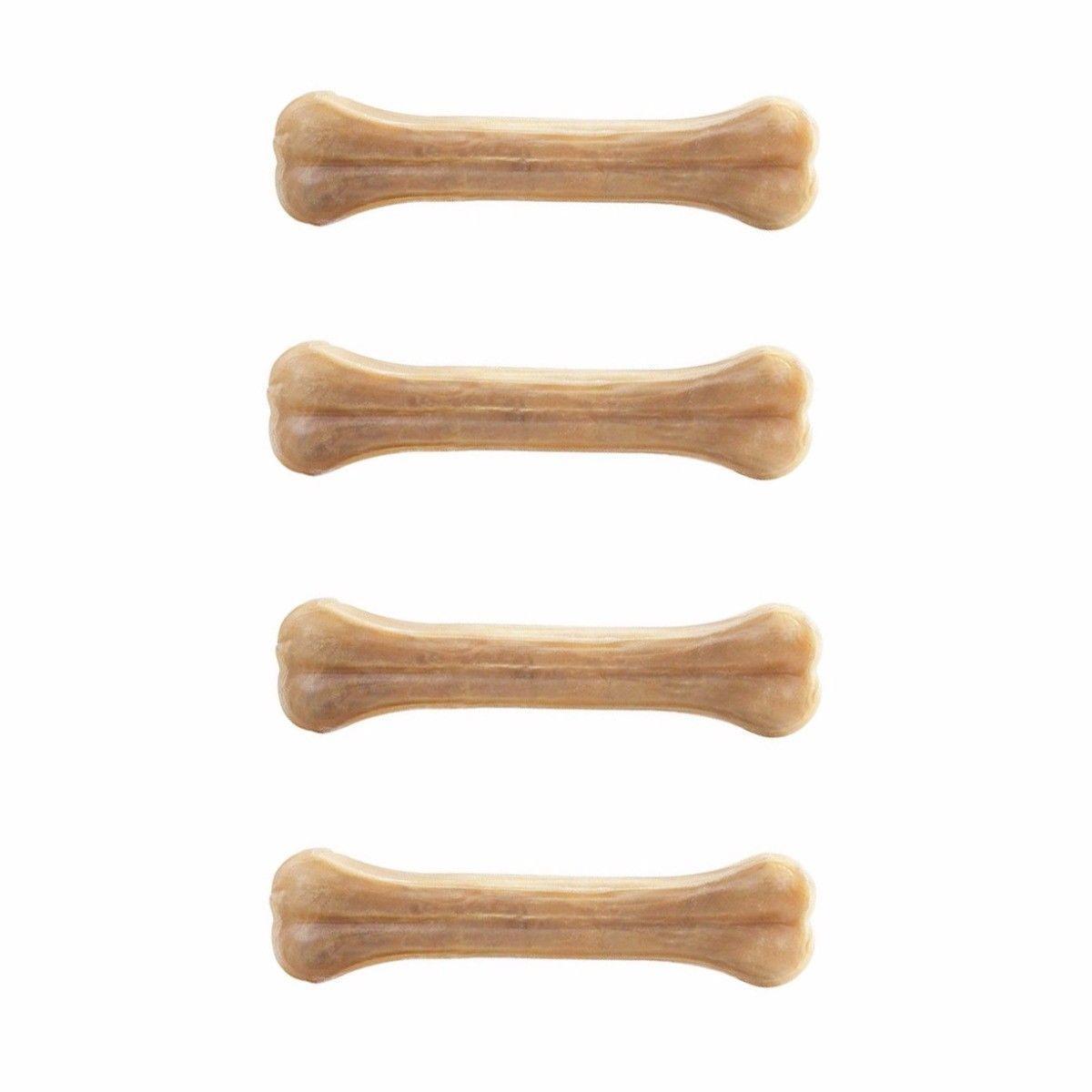 Munch & Crunch Busters Choice Pressed Bone White 4 Pack 100% Natural 4034 (Parcel Rate)