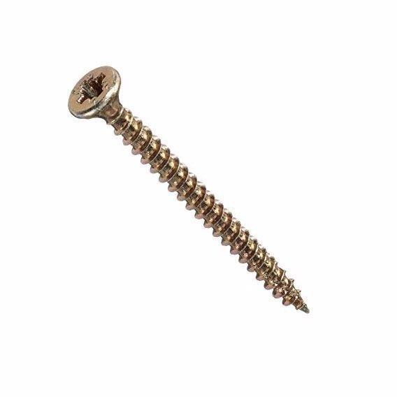 4.0 X 40mm Pozi Countersunk Hardened Chipboard Wood Screws Pk of 30 0270 (Large Letter Rate)