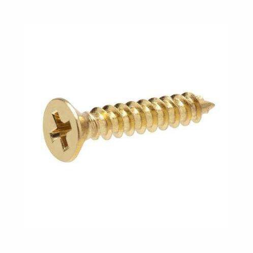 4.0 x 20 Pozi c/sk Chipboard Screws Yellow DIY 0249 (Large Letter Rate)