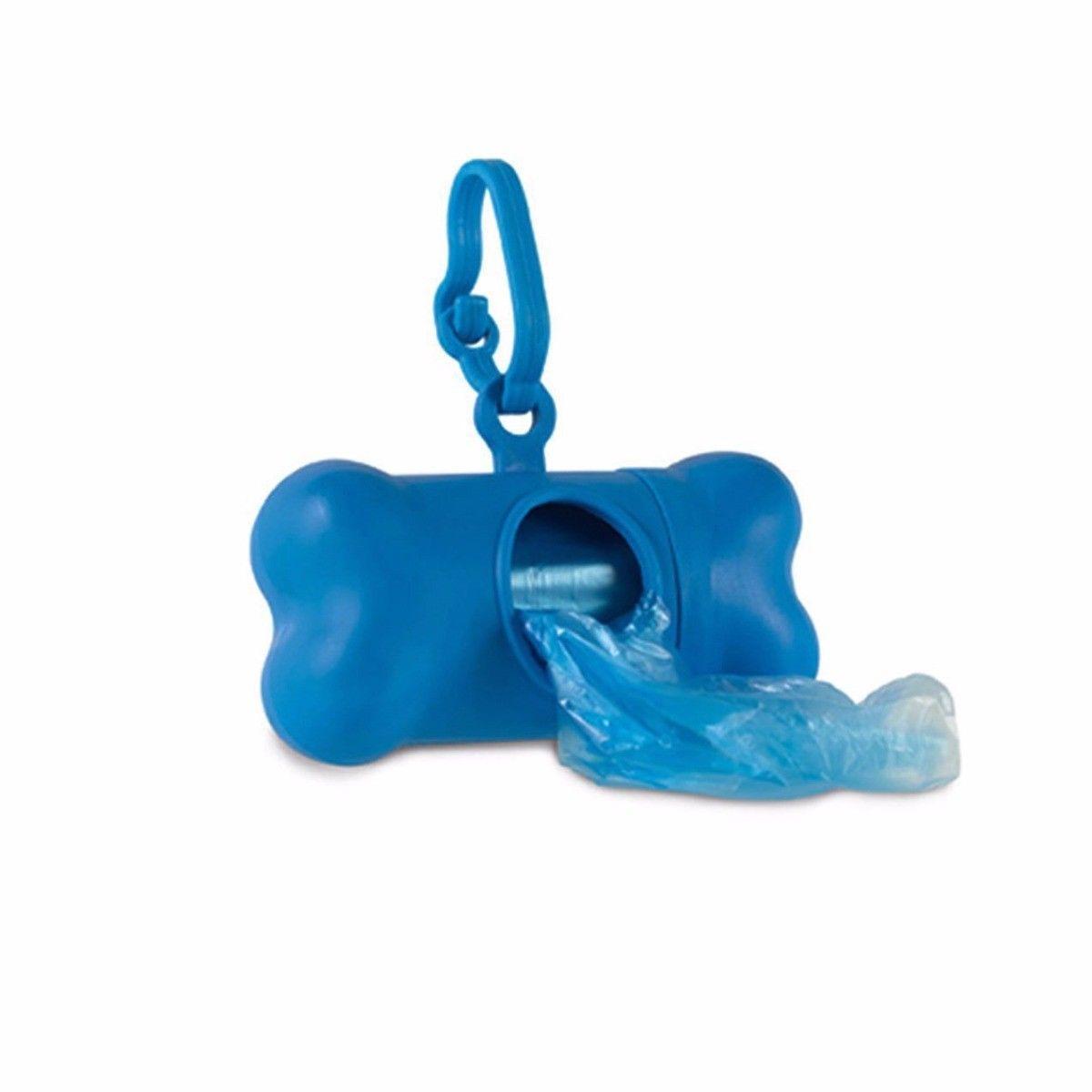 Travel Doggy Poop Bag Dispenser With Comfortable Keychain Belt Collar Clip Pet 0044 (Parcel Rate)
