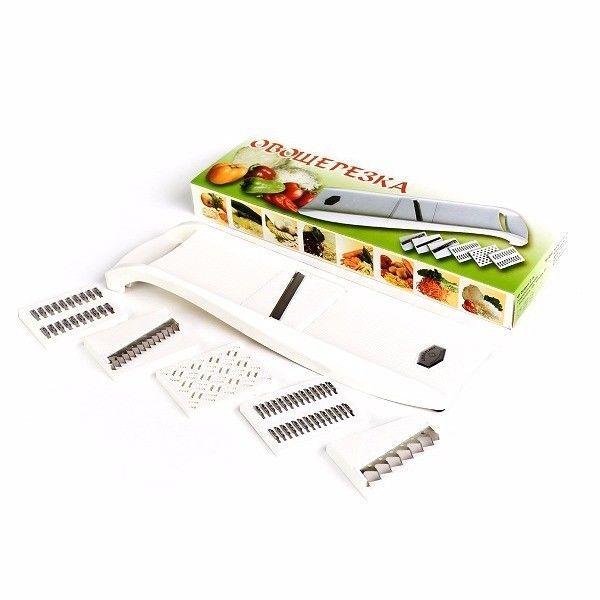 6 Piece Salad Cutter In Different Styles 5 Pieces Attached 4143 (Parcel Rate)