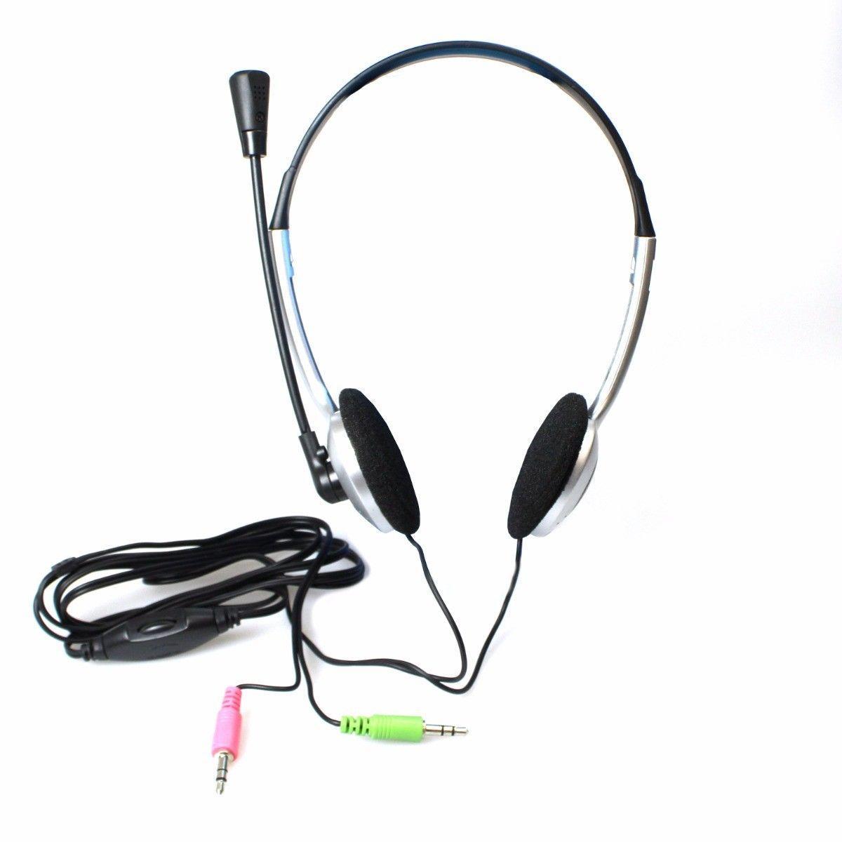 SONIA SN Head PHones With Microphone Set In Black 2337 (Parcel Rate)