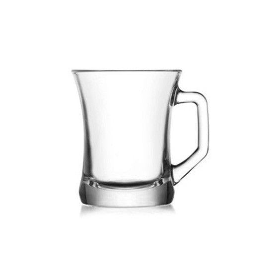 Pack Of 3 Glass Mug Zen Set 7 1/2 oz 2794 (Parcel Rate)