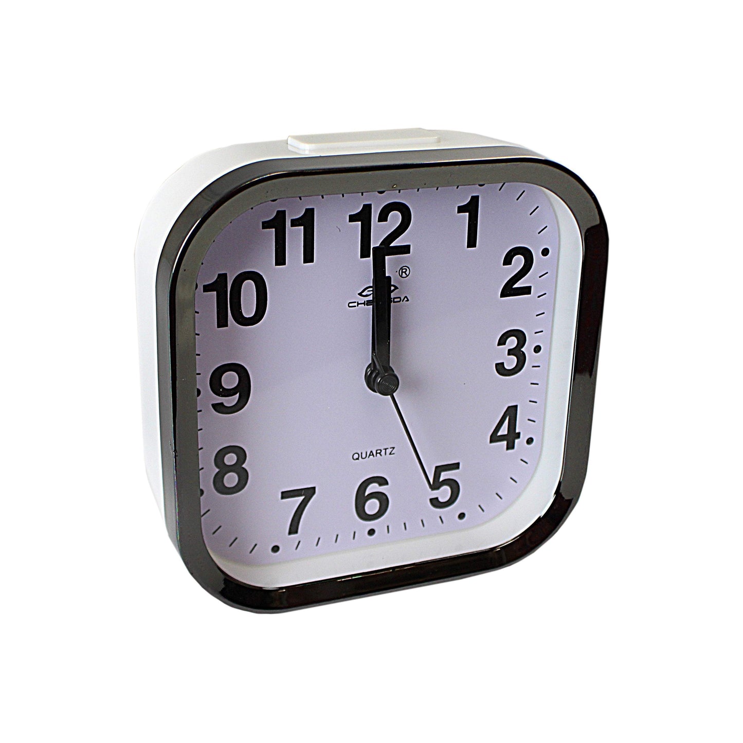 Travel Office Square Quartz Bedside Desk Beep Alarm Clock 4734 (Parcel Rate)