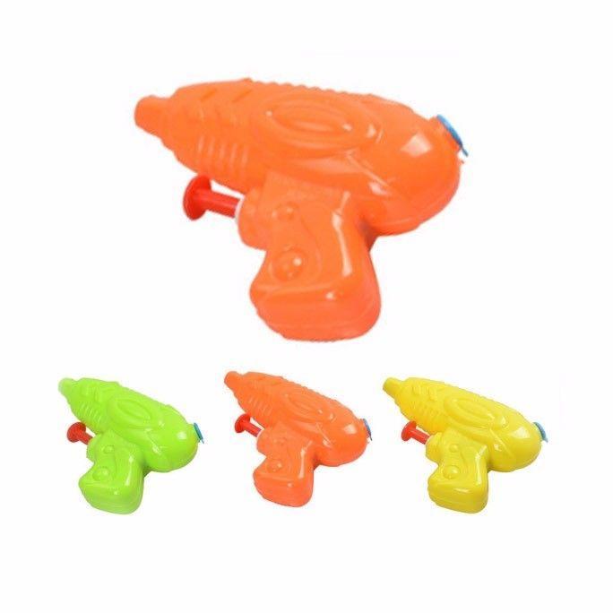 Pack Of 3 Small Sized Children's Water Gun Assorted Colours Outdoors Toys 4561 (Parcel Rate)