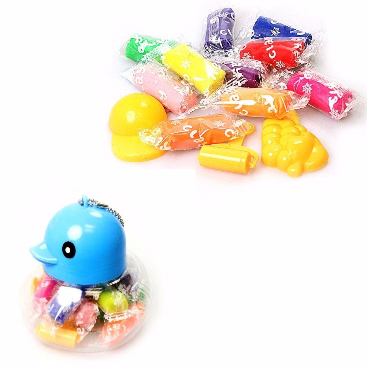 Assorted Colour Playdough In A Duck For Children 2845 (Parcel Rate)
