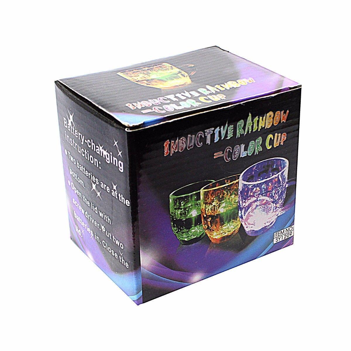 INDUCTIVE RAINBOW COLOUR CUP INCLUDES BATTERIES 4323 (Parcel Rate)