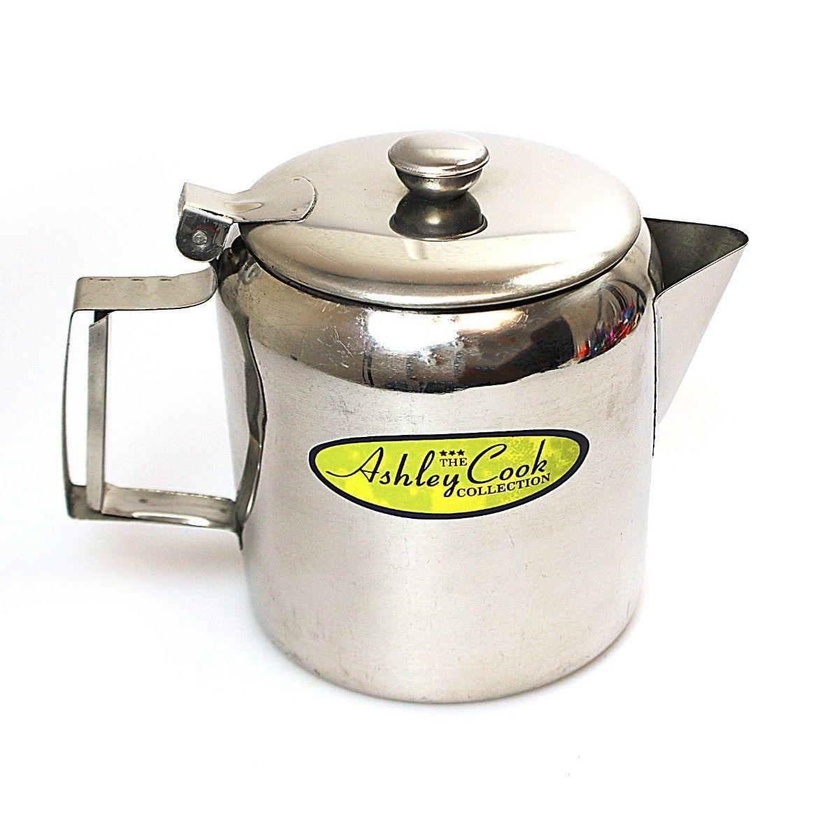 Metal Sterling Kitchen Tea Pot/ Coffee Pot 48 oz 1101 (Parcel Rate)