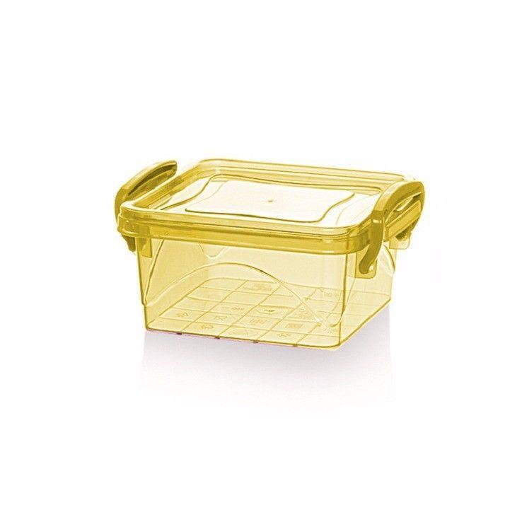 Multi Airtight Rectangle Shaped Plastic Containers Kitchen 1246 (Parcel Rate)