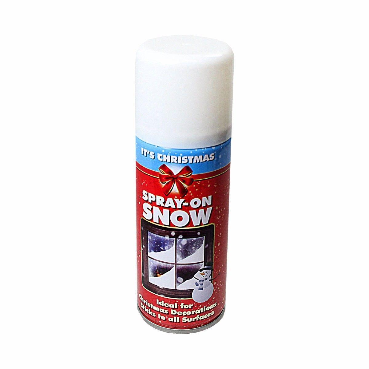 Spray On Snow Aerosol Spray Home Special Occasions Festivals 1577 (Parcel Rate)