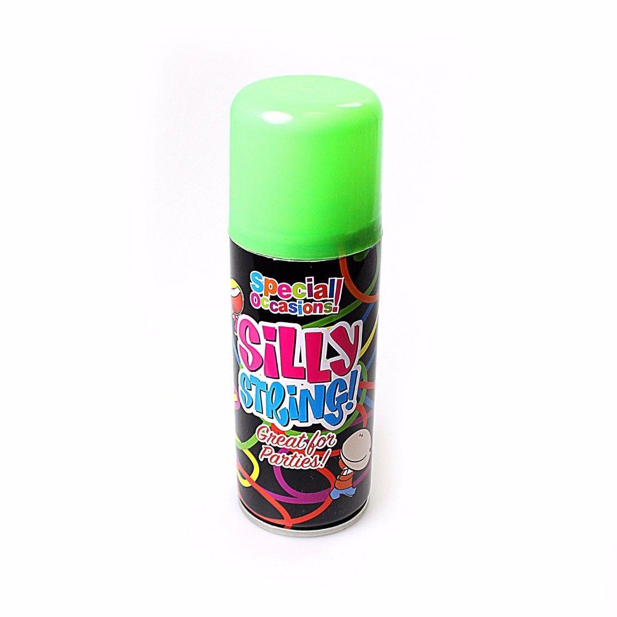 Assorted Colours Silly String For Special Occasions Parties 8002 (Parcel Rate)