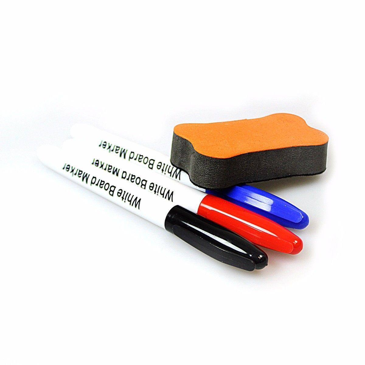 White Board Marker Pens & Eraser Pack 3521 (Parcel Rate)