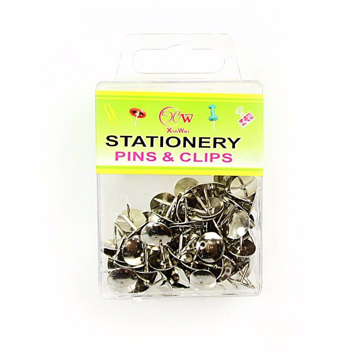 SILVER DRAWING PINS 3464 (Large Letter Rate)
