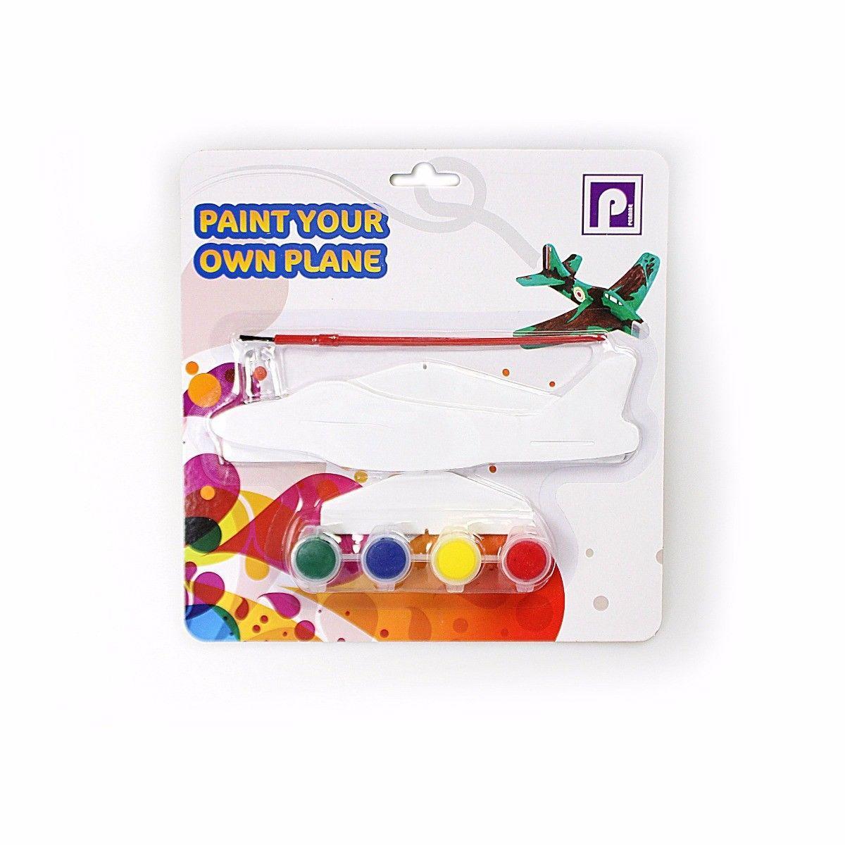Children's Craft Paint Your Own Plane 3629 (Large Letter Rate)