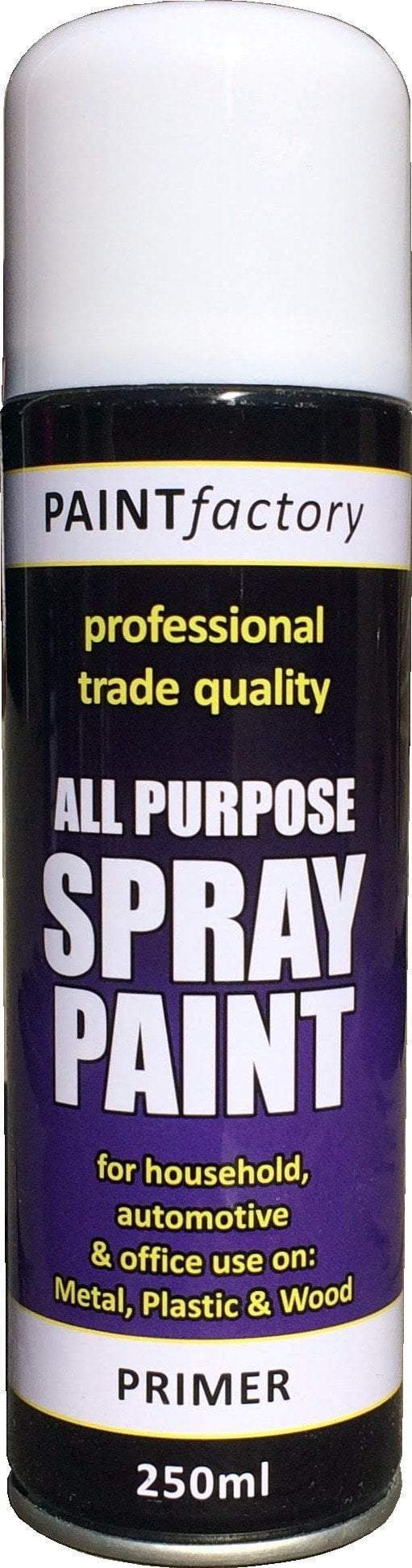 Paint Factory All Purpose Spray Paint Primer 250ml 7135 (Parcel Rate)