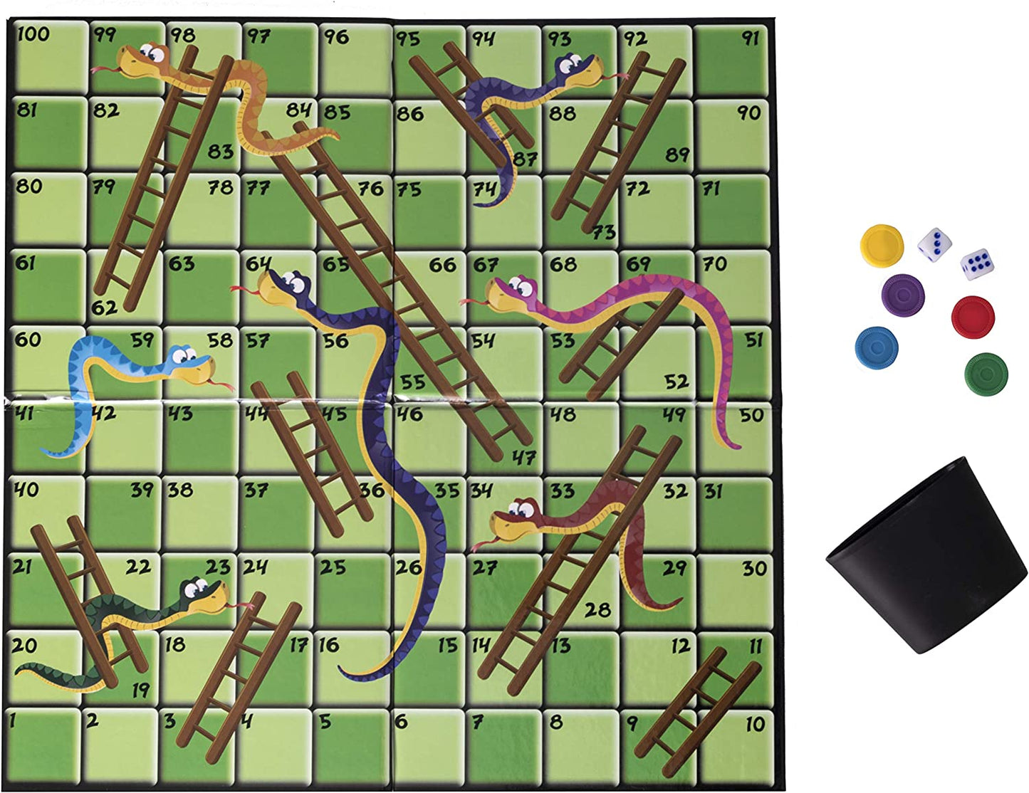 Children's Toy Classic Snakes And Ladders Board Game 1374325 (Parcel Rate)