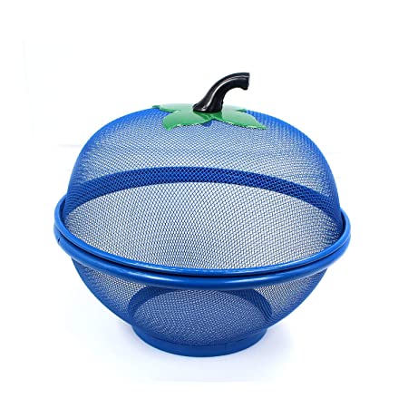 Kitchen Apple Fruit & Vegetable Bowl Basket 28.5cm Assorted Colours 1500 (Parcel Rate)